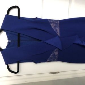 Aidan Mattox Cobalt Blue Dress